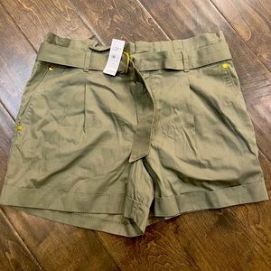 NWT loft cotton shorts size 6